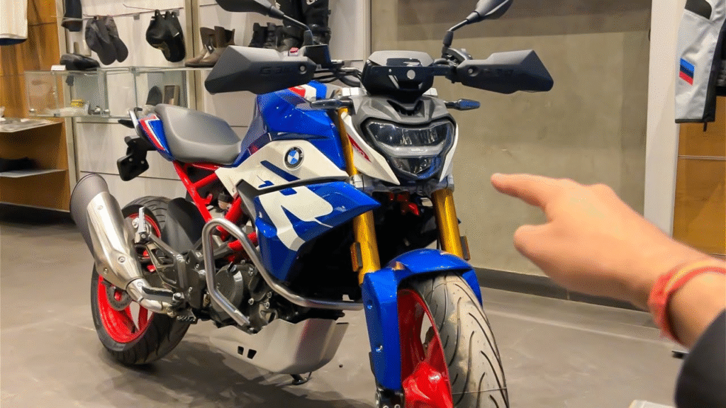 Discover the BMW G310R 2025 – a 313cc single-cylinder streetfighter offering aggressive design, modern tech and everyday usability. Explore specs, features, ride quality and key highlights in this comprehensive review.
