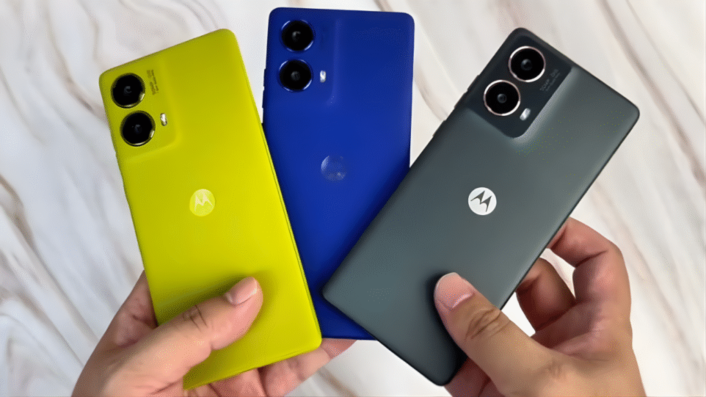 Discover the Motorola G85 5G: a stylish design, 6.7″ 120Hz pOLED display, Snapdragon 6s Gen 3 chip, 50 MP dual-camera, 5000 mAh battery and excellent value under ₹20,000 in India. Read full review, specs & verdict.